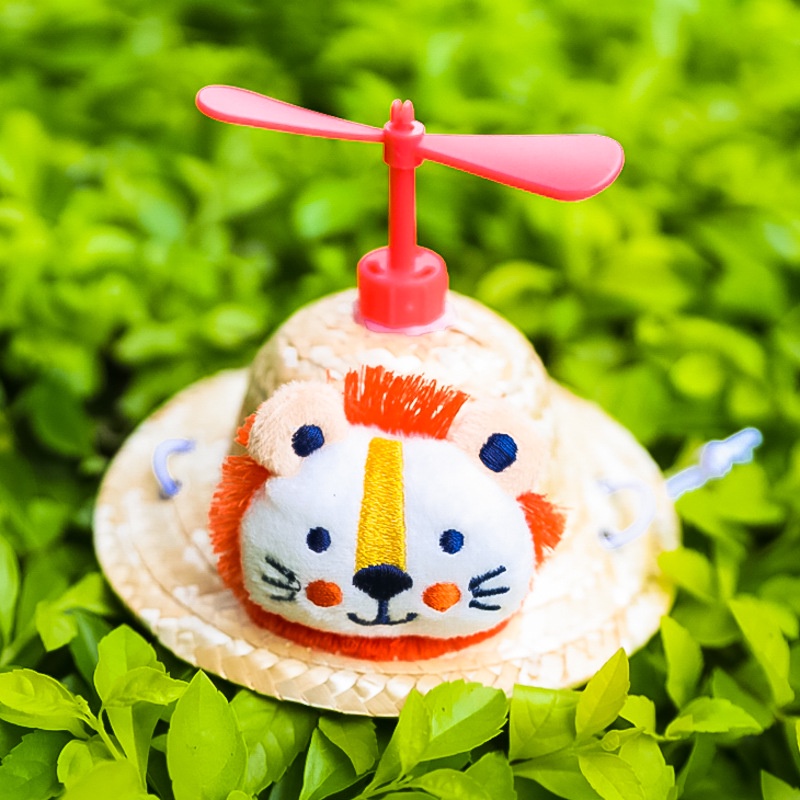 Nón cói gấu bông dễ thương dành cho chó lớn