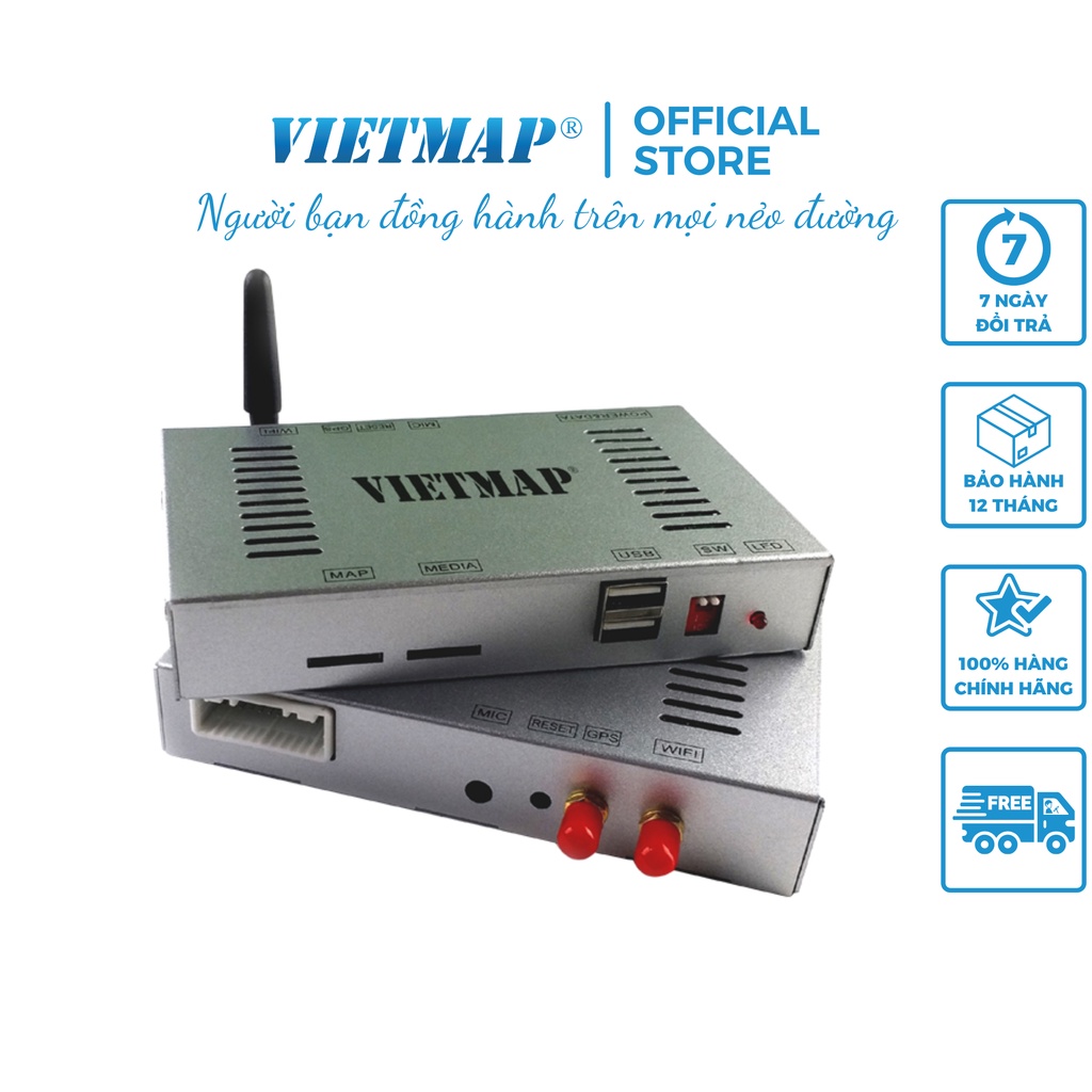 VIETMAP Touch 9100A - Bộ Mở Rộng Tính Năng Dẫn Đường Pioneer Android Dành Cho DVD Pioneer - HÀNG CHÍNH HÃNG