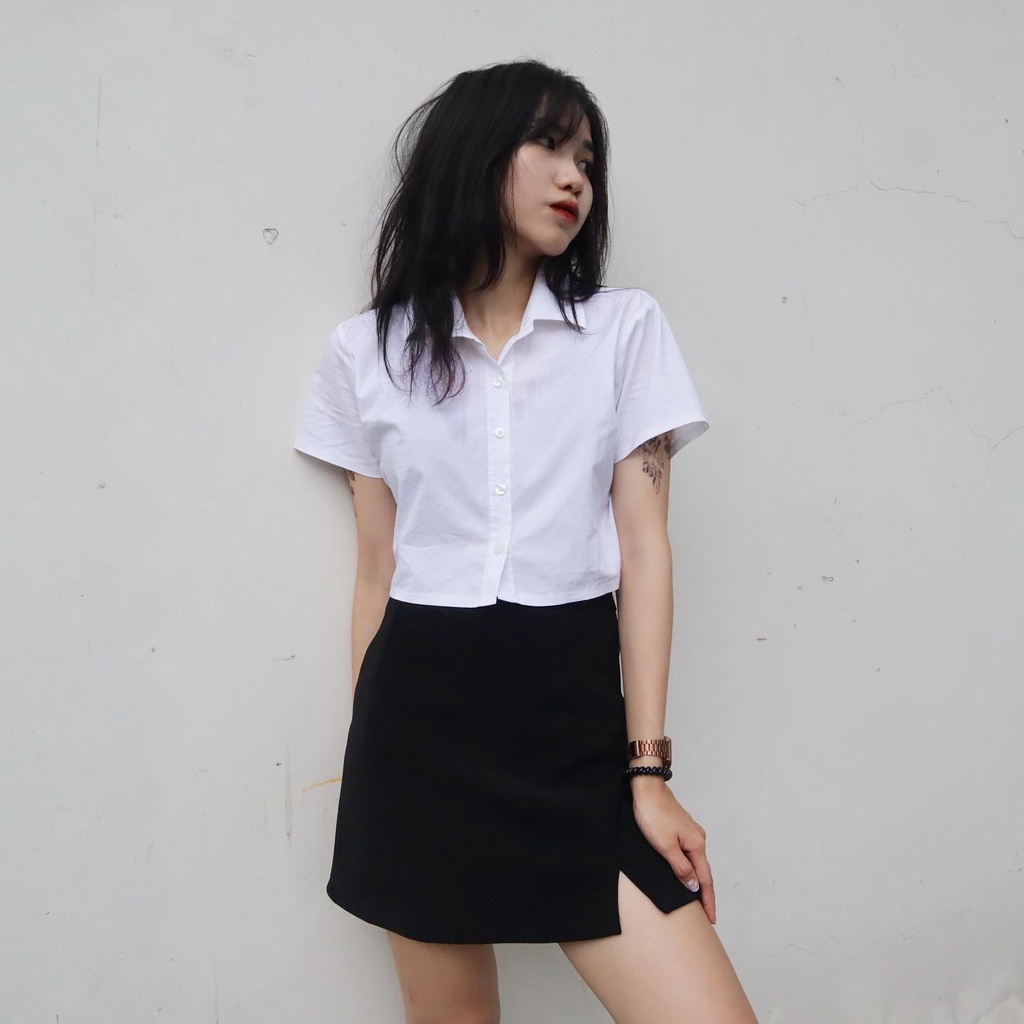 Chân váy ngắn xẻ tà IN2000CLOTHING