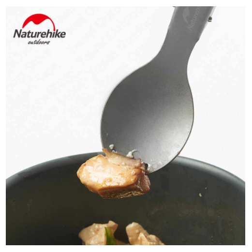 Bộ thìa dĩa đũa Titanium 5 món Naturehike NH19C001-J