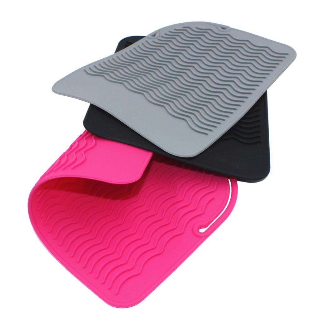 Đệm Silicone Chịu Nhiệt Hỗ Trợ Uốn / Duỗi Tóc Tiện Lợi