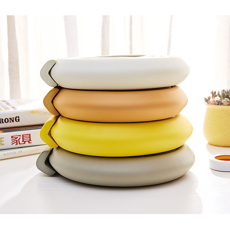 #Cuộn Dây Xốp PE 2 Mét Che Tường, Miếng Cao Su Bịt Góc, Bọc Dán Cạnh Bàn, Thành Giường - Chống Va Đập Bé