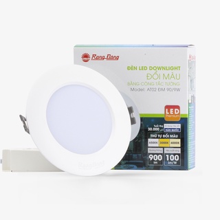 Đèn LED âm trần Downlight đổi màu Rạng Đông (AT02)