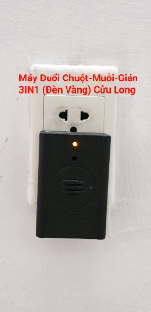 Máy Đuổi Gián Muỗi 3 Trong 1 Cao Cấp - Máy Đuổi Chuột Cửu Long