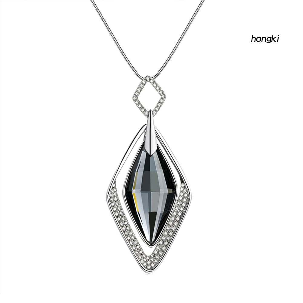 vòng cổ Hợp Kim Đính Đá Nhân Tạo Thời Trang Cho Nữ