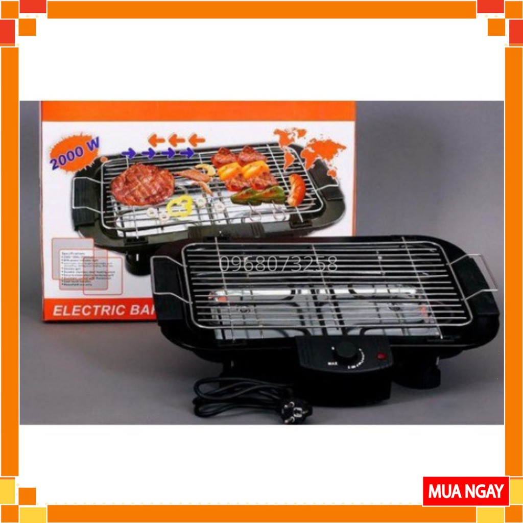 Bếp Nướng Điện Không Khói Electric Barbecue Grill – Bếp Nướng Không Khói Dùng Cho Gia Đình