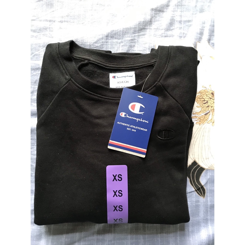 Sweatshirt Champion nỉ lông cừu chuẩn xuất xịn | BigBuy360 - bigbuy360.vn