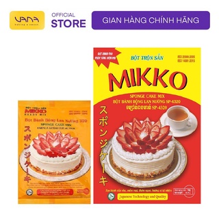 Bột trộn sẵn bông lan nướng mikko 200g/1kg