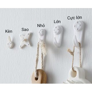 Bộ Móc treo tường đóng đinh ghim siêu tiện dụng - HTL Shop