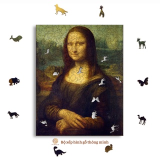 Bộ Xếp Hình Gỗ Thông Minh PLUZZLE 500 miếng - PZ238 - Mona Lisa