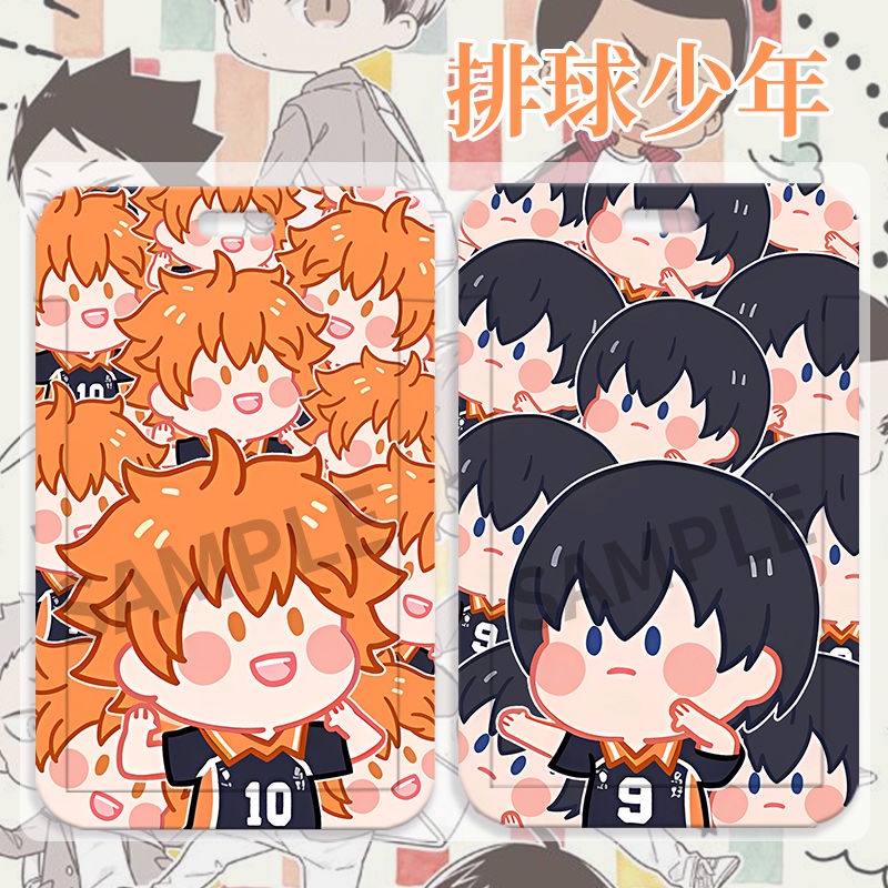 Nhân Vật Hoạt Hình Haikyuu!!! Vỏ Đựng Thẻ ATM Debit Tiện Lợi Cho Học Sinh