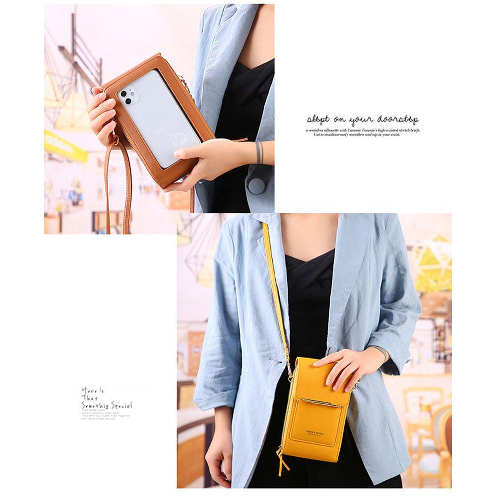 Ebinlands Túi Đeo Chéo Vai Sức Chứa Lớn Có Dây Đeo Chéo Đựng Tiền Màn Hình Cảm Ứ