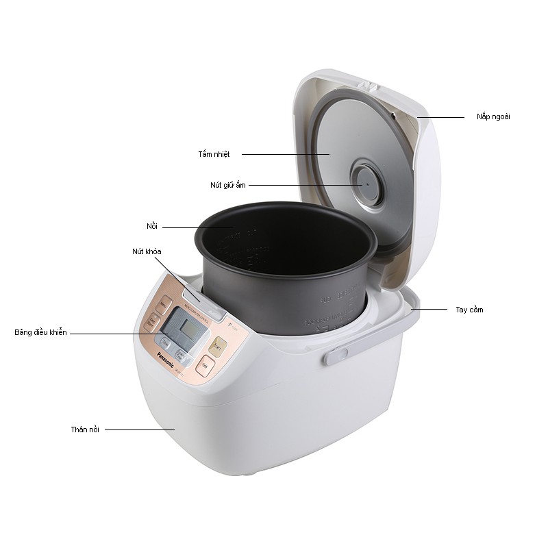 Nồi Cơm Điện Panasonic SR-DY181CRA | BigBuy360 - bigbuy360.vn
