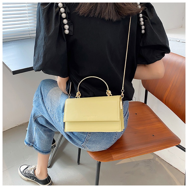 Túi nữ 💖𝐒𝐈𝐄̂𝐔 Đ𝐄̣𝐏💖 Túi xách nữ đeo chéo mini nhiều ngăn sang trọng đi tiệc quai kiềng size 20 Fullbox Lilyy
