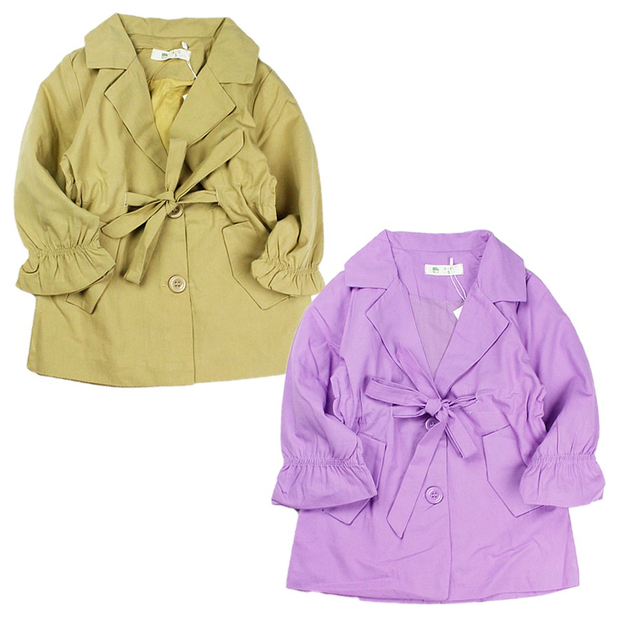 Áo khoác vest form dài Quảng Châu 20 đến 30 kg cho bé gái 01490-01491(2)