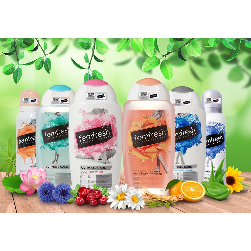 Femfresh | Dung dịch vệ sinh phụ nữ chính hãng Femfresh Daily Intimate Wash