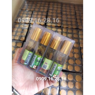 1 lốc 12 chai dầu thảo mộc nhân sâm thái lan chai 8 ml
