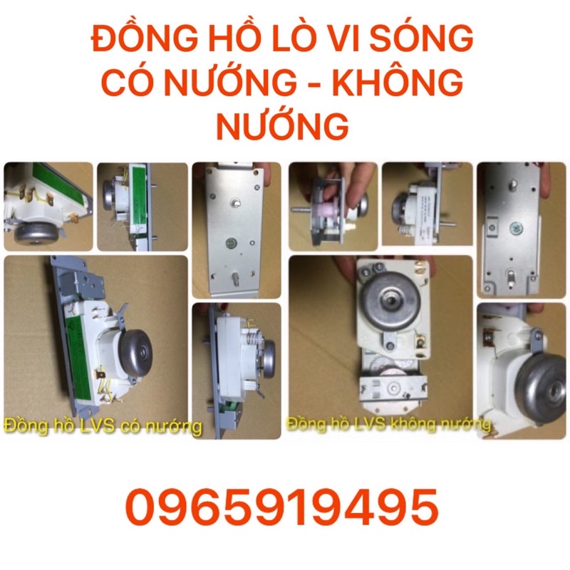 Đồng hồ thời gian lò vi sóng Có nướng - Không nướng - Timer điều khiển Lò Vi Sóng