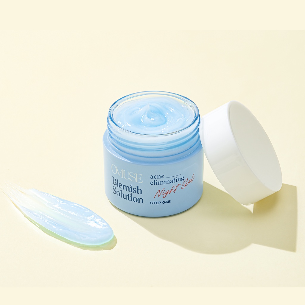 Bộ sản phẩm giảm mụn và ngăn ngừa mụn chuyên sâu OMUSE Blemish Solution Acne Correcting