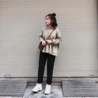 QUẦN KAKI ĐEN - BASIC PANTS IN BLACK UNISEX