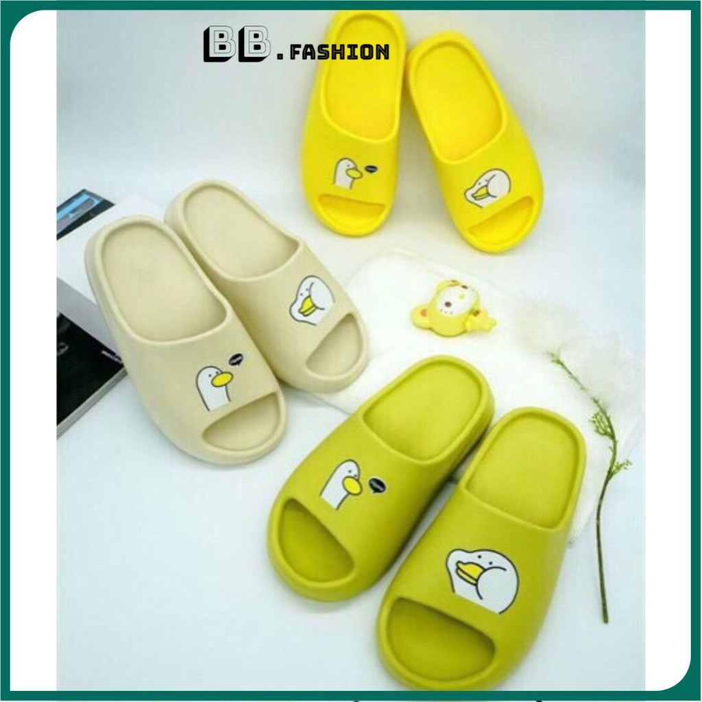 dép bánh mỳ con vịt hình cute dép đúc chất đẹp ( chuẩn fom)