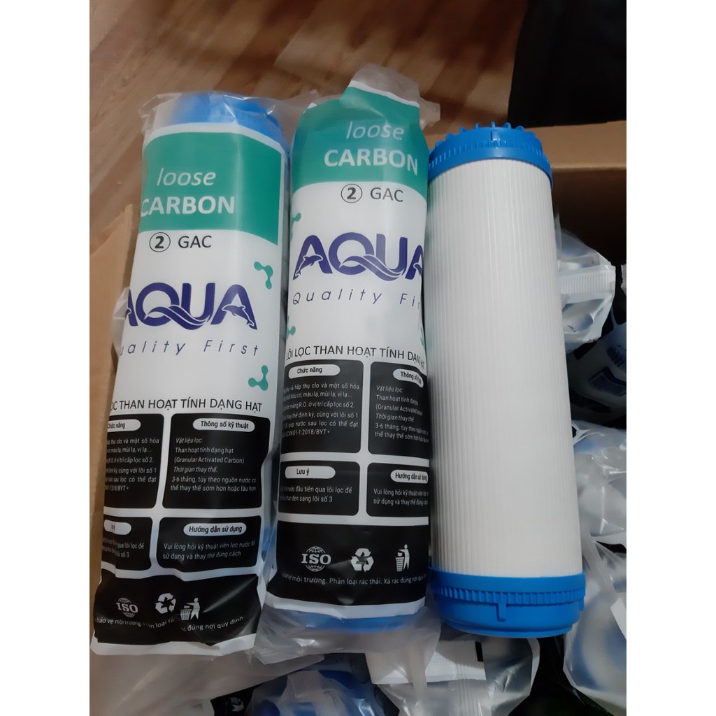 Lõi lọc nước số 2 GAC Than hoạt tính AQUA