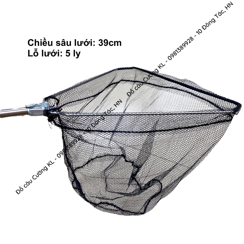 Vợt tam giác cán Inox gập