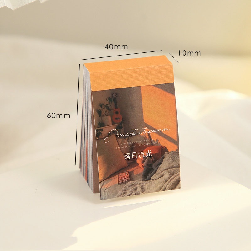 Set 50 Tấm Giấy Dán Trang Trí Sổ Tay Kiểu Nhật Bản Sáng Tạo
