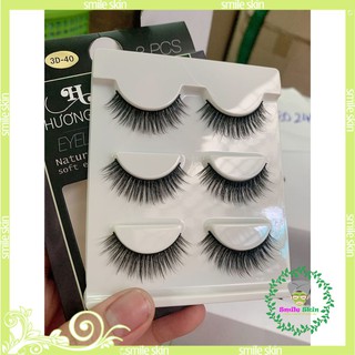 [Hình chụp] một hộp 3 cặp lông mi chồn 3D - KHÔNG LỰA MÃ