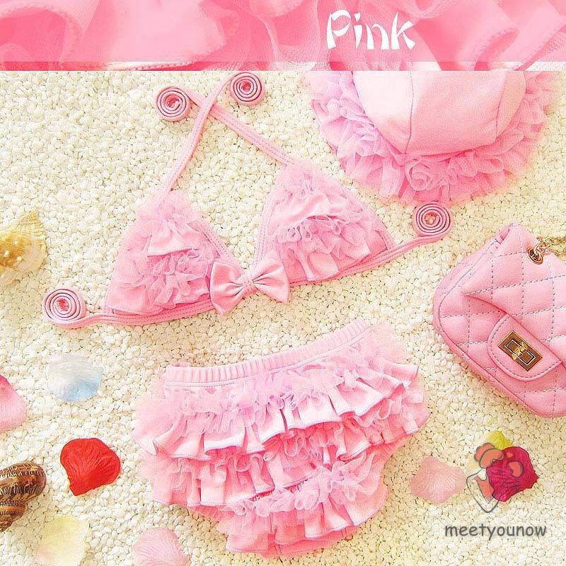 Đồ bơi trẻ em 2 mảnh tua rua dễ thương | BigBuy360 - bigbuy360.vn