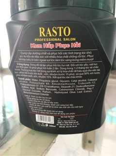 Kem hấp phục hồi rasto