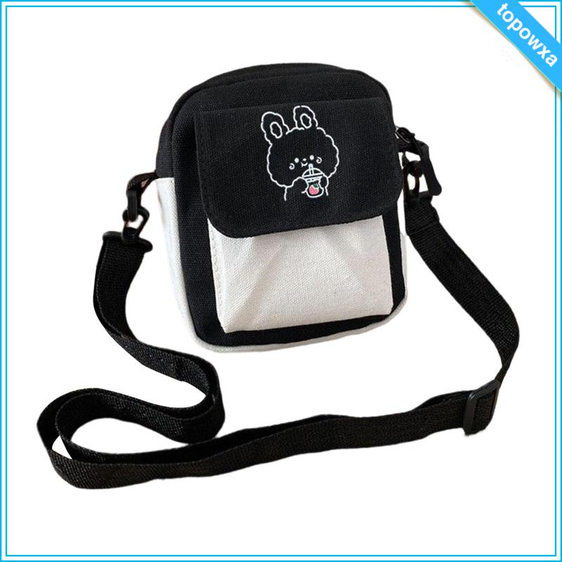 Túi vải Mini Dây Đeo Vai Thời Trang Cho Nữ