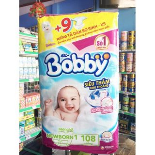 Miếng lót sơ sinh boby Newbon 1  109 miếng