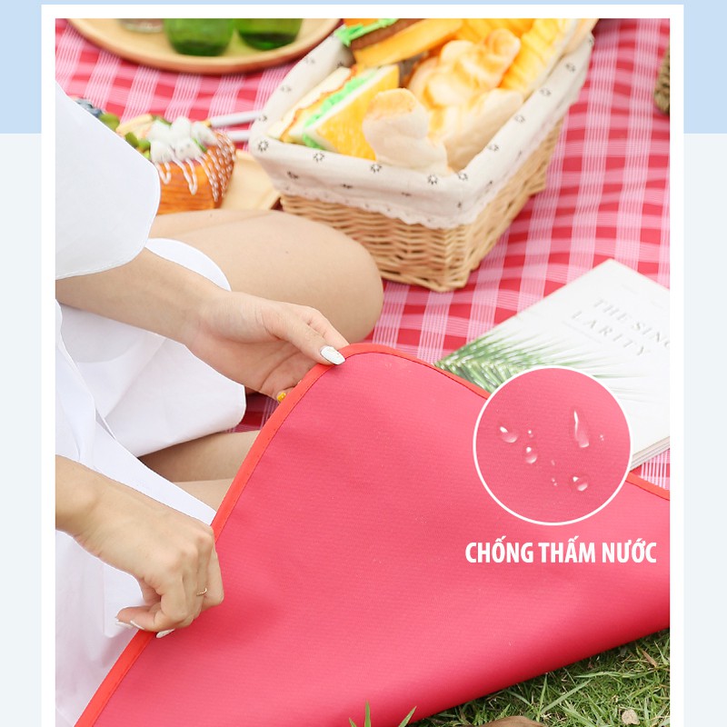 THẢM DÃ NGOẠI PICNIC CẮM TRẠI, DU LỊCH GẤP GỌN CHỐNG THẤM - THẢM TRẢI DU LỊCH, DÃ NGOẠI