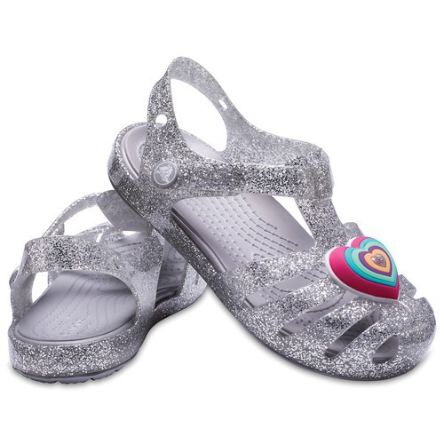 Combo sandal jelly và 2 Charm gắn lò xo