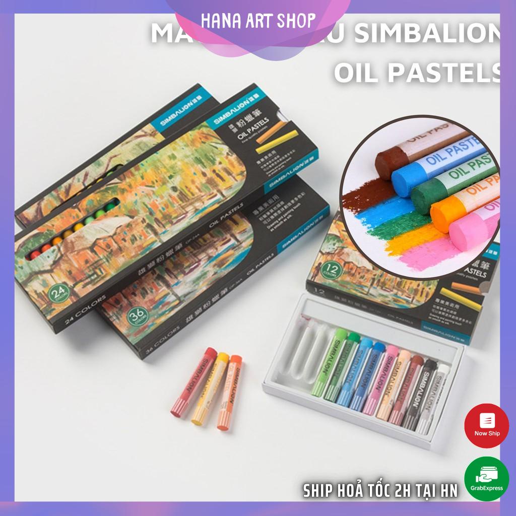Màu sáp dầu Simbalion - Oil Pastels Academy