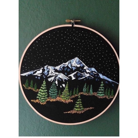 MỚI 2023 - DIY THÊU TAY THIÊN NHIÊN TƯƠI ĐẸP- HOOP DECO HOME KIT NGUYÊN LIỆU TỰ THÊU THỦ CÔNG- MIE HANDMADE SHOP