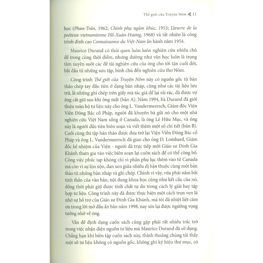 Sách - Thế Giới Của Truyện Nôm