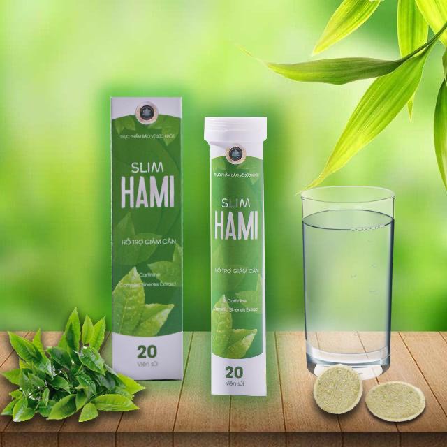 Viên Sủi Slim Hami Chính Hãng Giảm Cân Nhanh Cấp Tốc