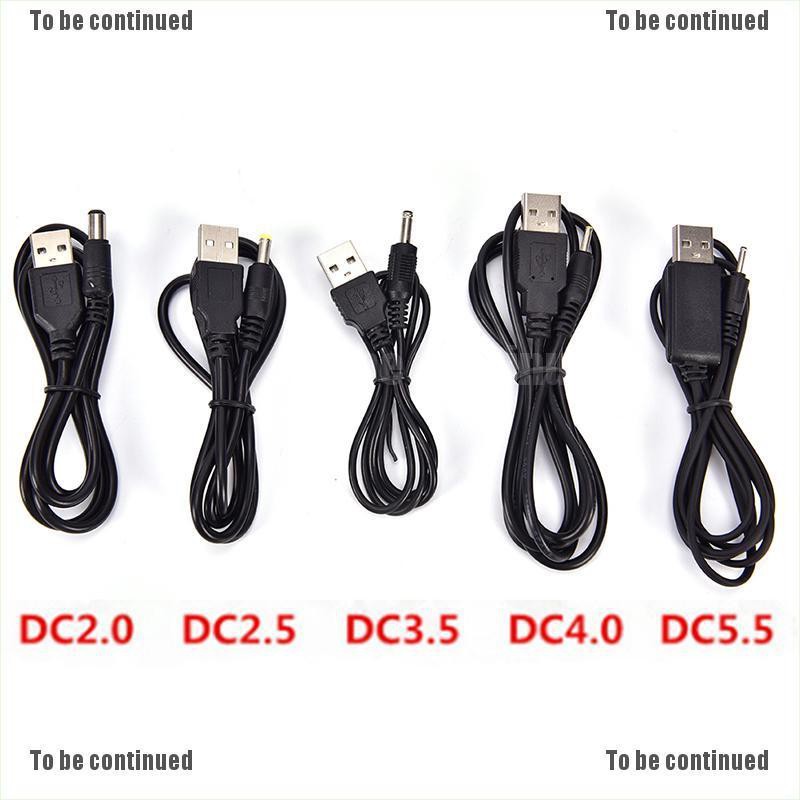 Dây Cáp Sạc Chuyển Đổi Cổng Akin / Usb-A Sang 2.0-5.5mm Male Dc 5v