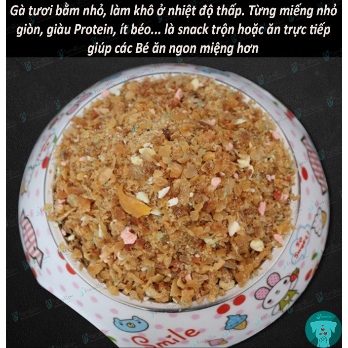 [100% TỪ THỊT TƯƠI]Thức Ăn Bổ Sung JFamille, Gà/ Vịt Thịt Bằm Tổng Hợp, Giàu Dinh Dưỡng và Protein. Gói 100gr. JF106