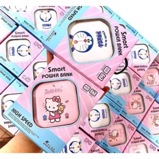 Sạc dự phòng power bank siêu cute hoạt hình 3d - pin chuẩn 8000mah sạc an toàn bảo vệ điện thoại tương thích mọi đt