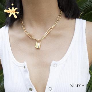Dây Chuyền Bằng Kim Loại Mặt Khóa Thời Trang Cổ Điển Sáng Tạo Dễ Phối Đồ