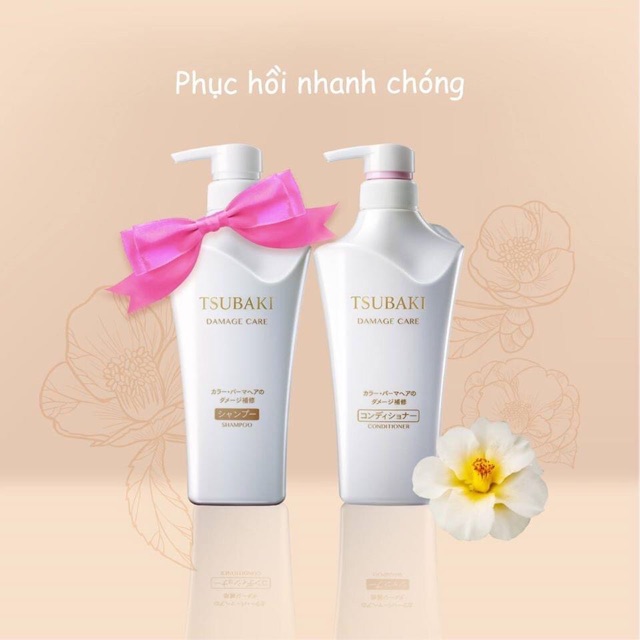 🍶Dầu Gội Shiseido Tsubaki Damage Care - Phục hồi tóc hư tổn