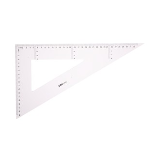 ( Bộ 2 cây ) Thước eke 35cm Deli 6435 ( Bộ eke 30 , 60 , 90 , 45 độ )