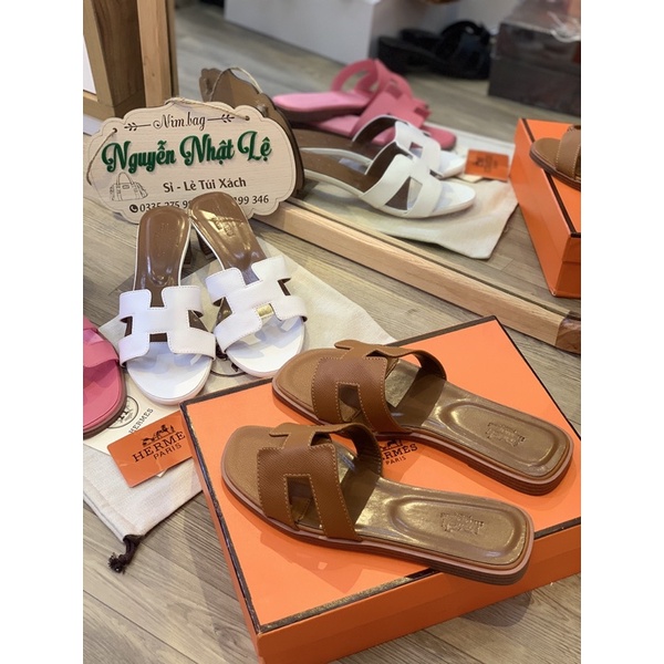 Dép HMM hàng đẹp dập logo chìm k hộp
