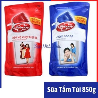 [KM Bông TT 0Đ] SỮA TẮM LIFEBUOY TÚI 850G (Túi Tiết Kiệm)