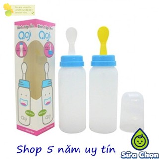 Bình thìa/ bình ăn dặm/ bình tập ăn Agi