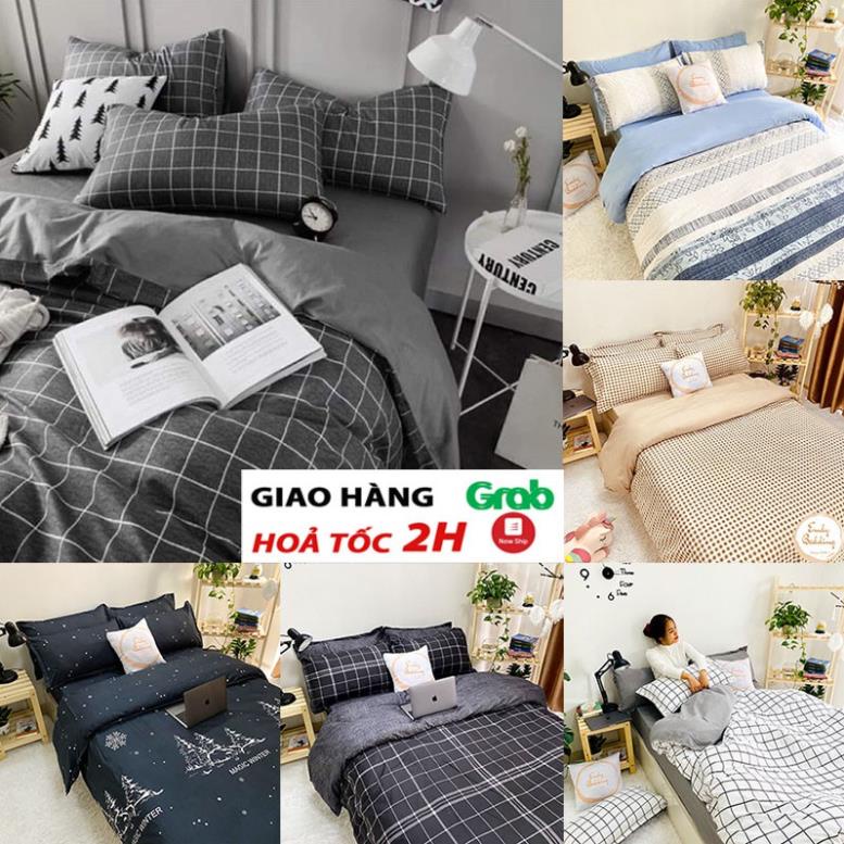 Bộ Chăn Ga Gối Coton 3D hàng nhập khẩu Emly Bedding.( Ảnh thật )