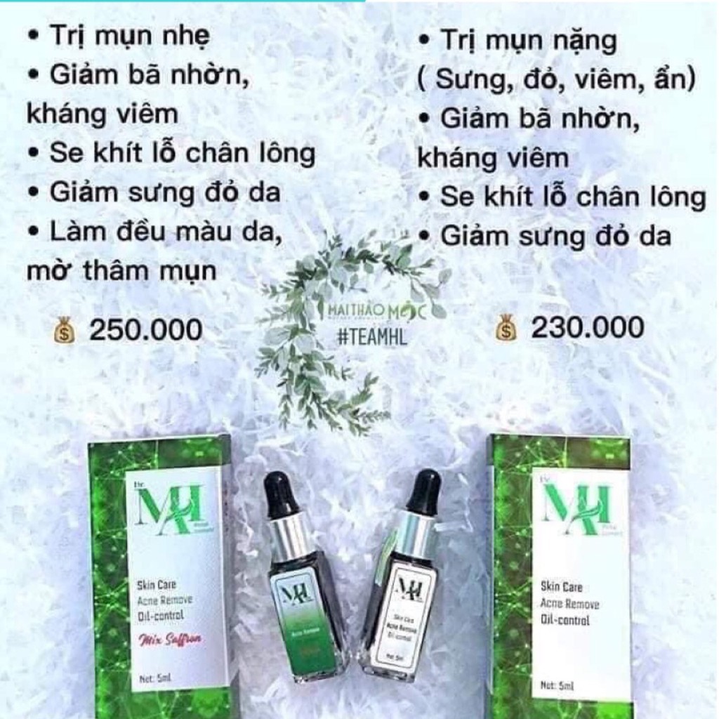 Serum chuyên trị mụn
